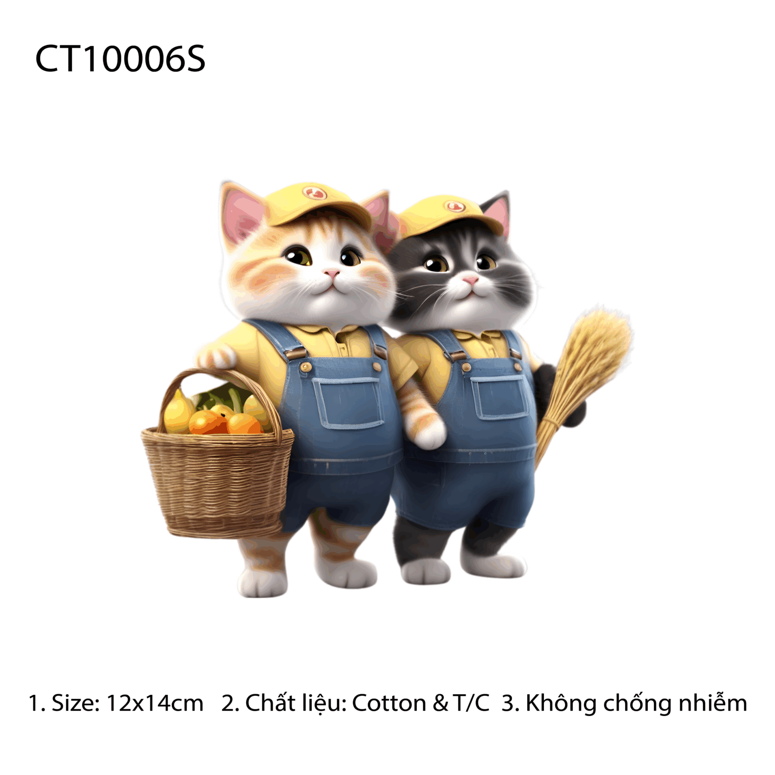 MÀNG PET IN CHUYỂN - VẢI COTTON