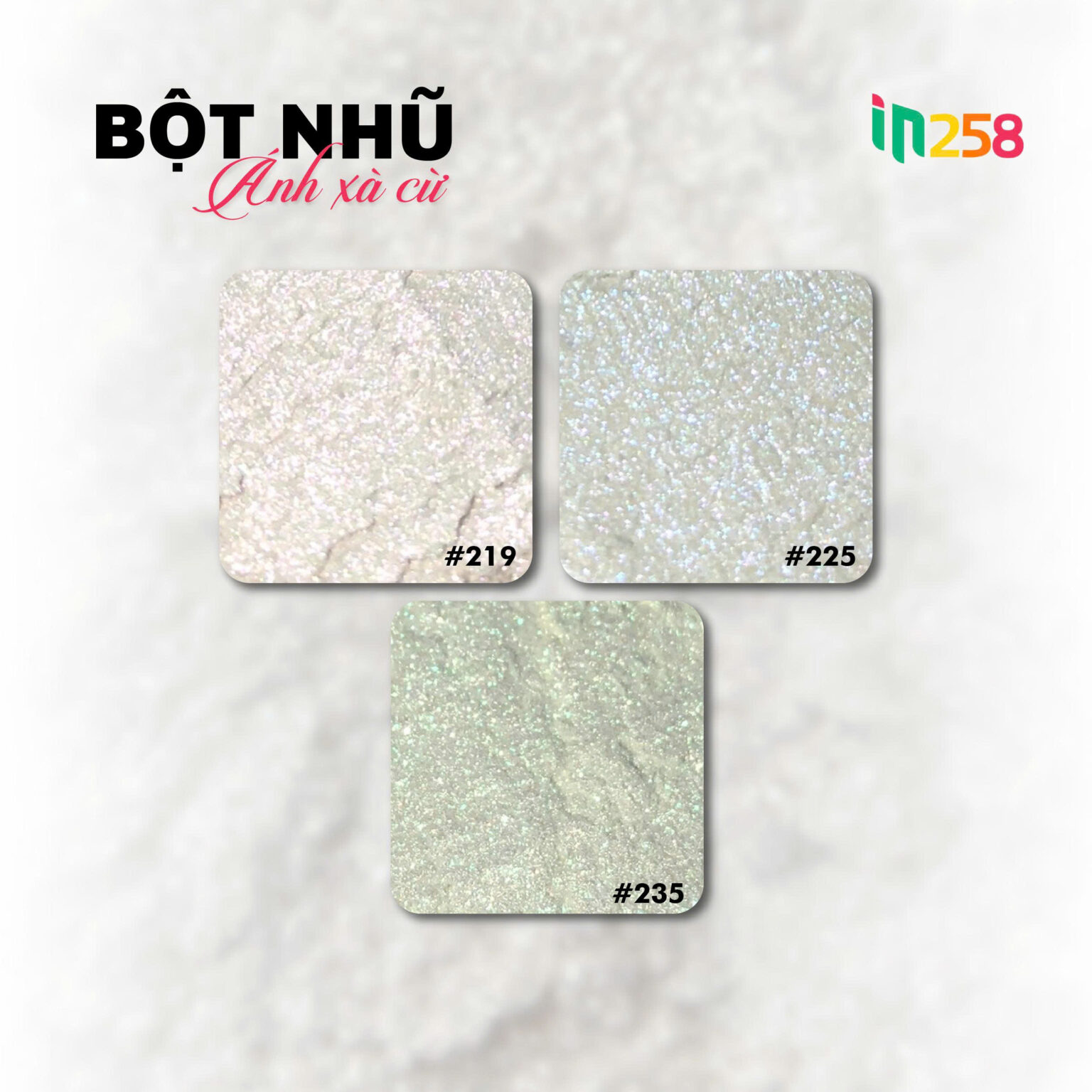 Bột nhũ ánh xà cừ